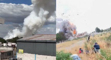 Tultepec: Se registra fuerte explosión en polvorín en La Saucera | VIDEO