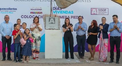 Tere Jiménez reactiva programa de vivienda social en Aguascalientes