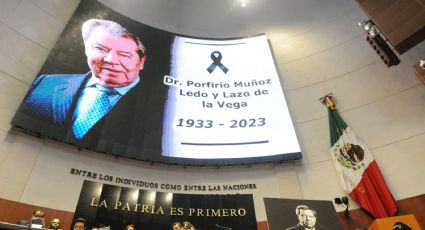 Comisión Permanente del Congreso rinde homenaje a Porfirio Muñoz Ledo