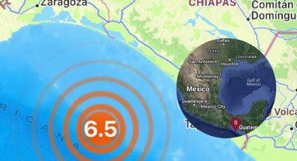 Sismo en Chiapas de magnitud 6.5 se registra durante la madrugada; así se vivió