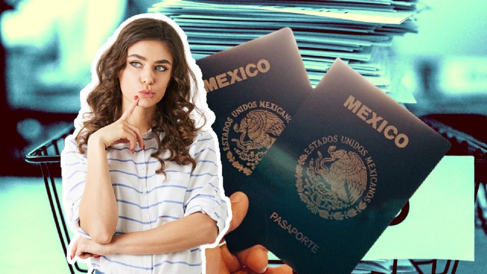 Pasaporte mexicano.