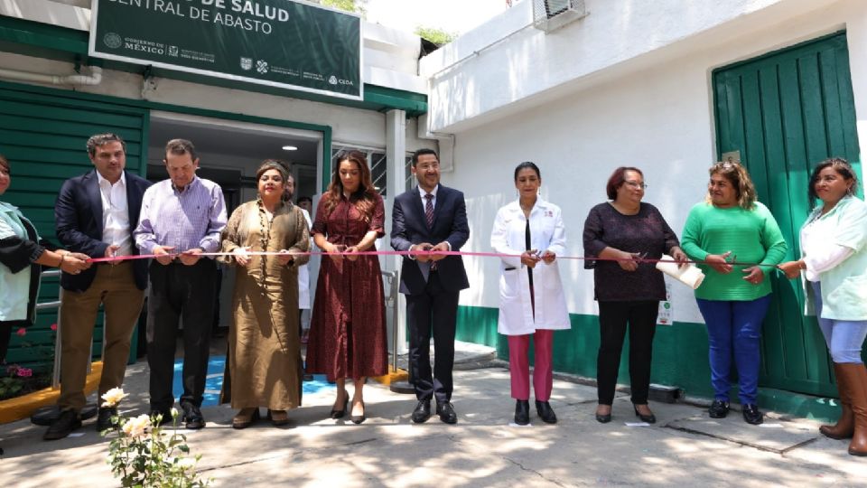 Se inauguró un Centro de Salud en la Central de Abasto.