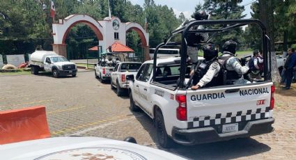 Incursionan Fuerzas Armadas y FGJ en operativo en el Ajusco