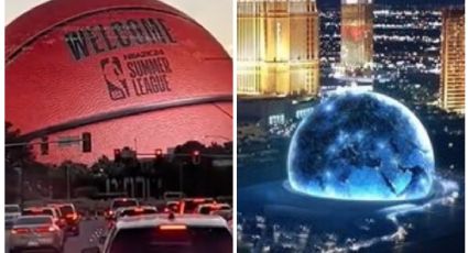 Así luce el MSG Sphere de Las Vegas ¿Qué es esta gran esfera luminosa?