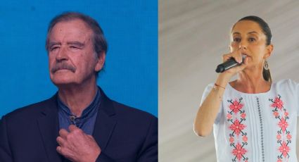 Condena CNDH expresiones de Vicente Fox contra Sheinbaum