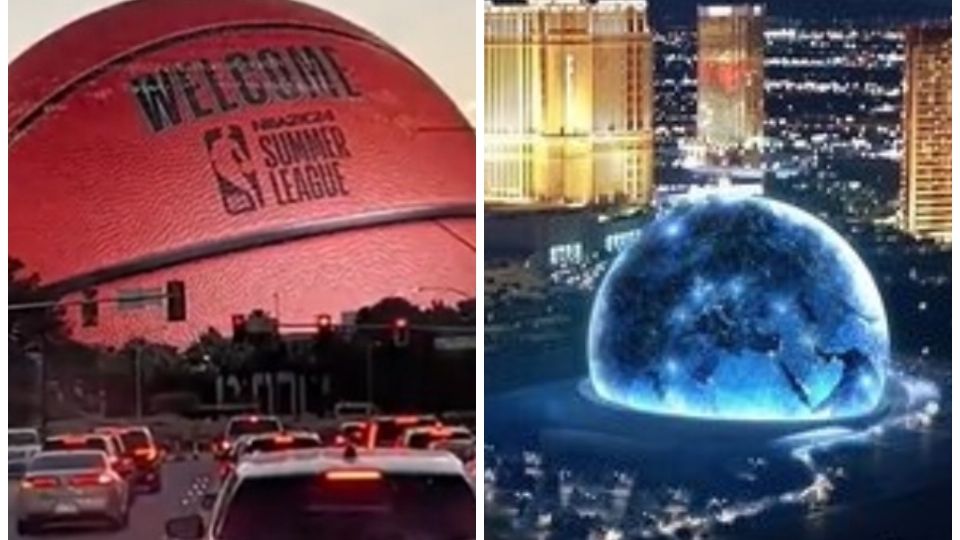 Así luce el MSG Sphere de Las Vegas ¿Qué es esta gran esfera luminosa?