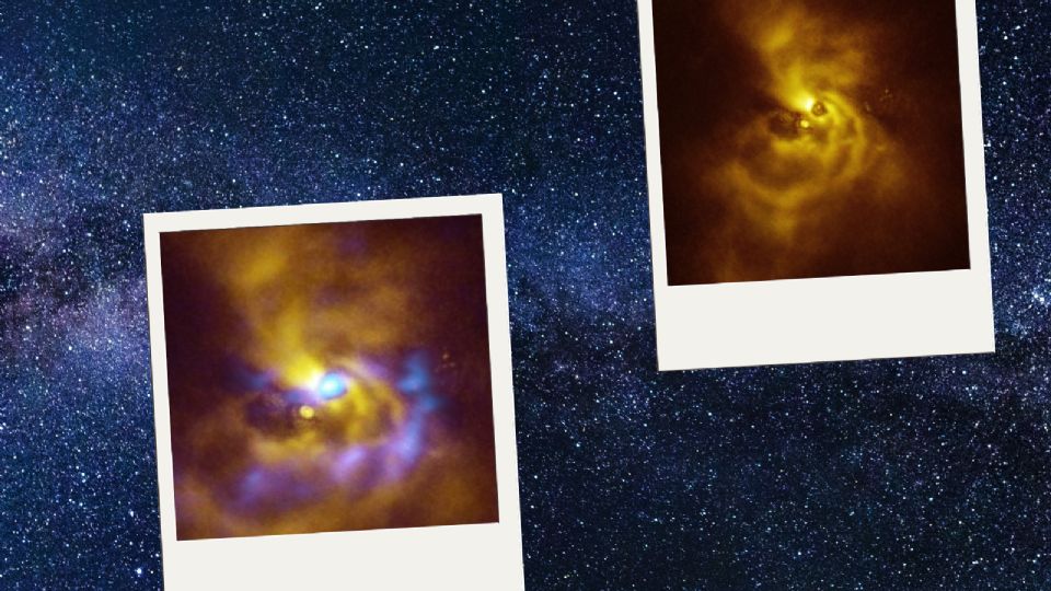 Una imagen de cúmulos de polvo cerca de una estrella joven revela pistas sobre la creación de un planeta