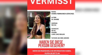 Acompañará embajada de Alemania a familia de joven desaparecida en Berlín