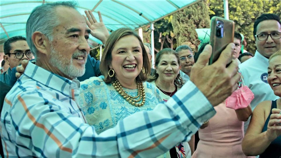 Xóchitl Gálvez, senadora por el PAN.