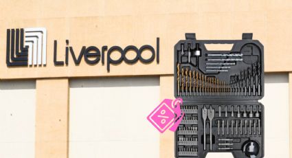 Gran barata Liverpool: Juego de brocas Bosch de 120 piezas con 30% de descuento y 9 MSI