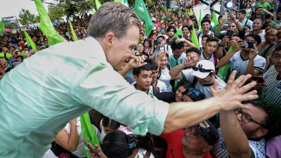 Manuel Velasco, aspirante presidencial.