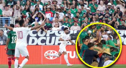 México vs Qatar: Aficionados del Tri protagonizan brutal pelea, sacan chuchillo | VIDEO