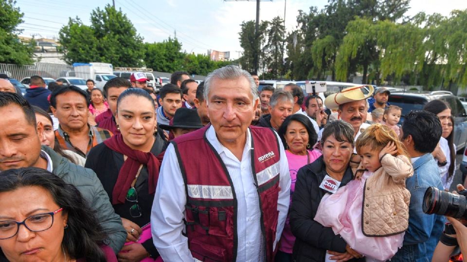 El ex secretario de Gobernación visitó Tamaulipas.