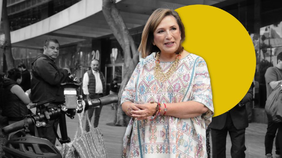 Xóchitl Gálvez, aspirante a la candidatura presidencial por el Frente Amplio por México.