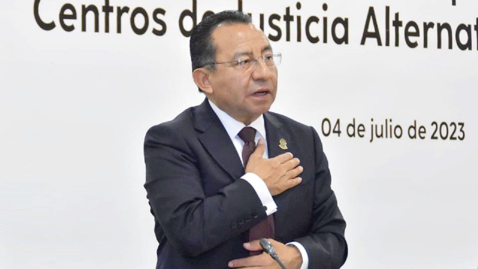Rafael Guerra, presidente del Poder Judicial de la Ciudad de México.