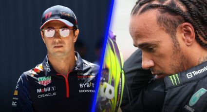 Lewis Hamilton se lanza contra ‘Checo’ Pérez; esto dijo sobre él y Verstappen
