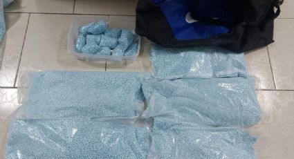 Detienen a hombre por transportar más de 500 mil pastillas de fentanilo en Nuevo León