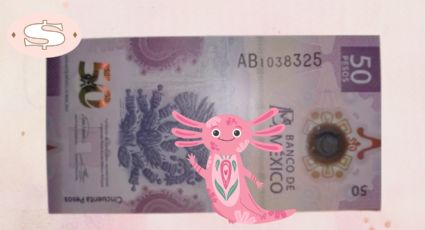 Este billete de Ajolote de 50 se vende en más de 2 millones de pesos por una peculiar característica