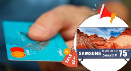 Bodega Aurrera: Pantalla Samsung 4K de 75 pulgadas se vende en menos de 25 mil pesos