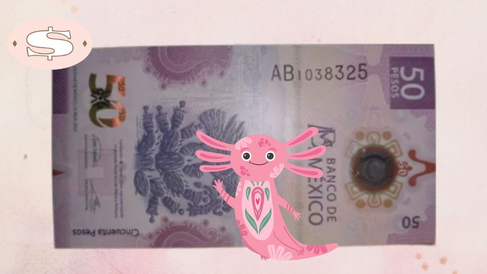 Este billete de Ajolote se vende en más de 2 millones de pesos por una peculiar característica.