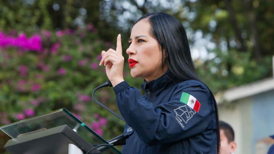 Sandra Cuevas, alcaldesa de Cuauhtémoc.