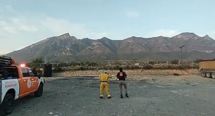 Combaten incendio forestal en Cerro El Fraile, Abasolo