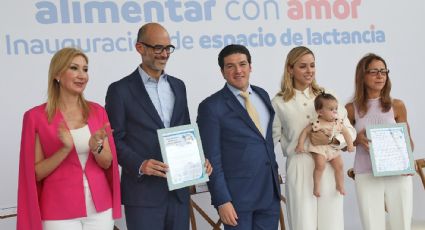 Mariana Rodríguez inaugura lactario en San Pedro; es el séptimo de Nuevo León