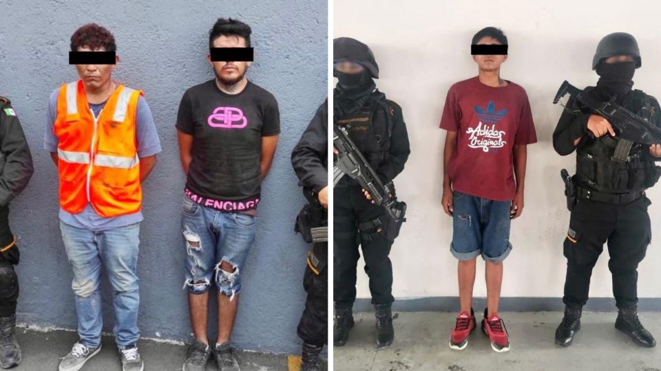 Detenidos por robo y secuestro