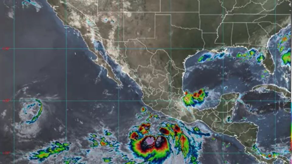Se formó la tormenta tropical Hilary, al sur de las costas de Guerrero.