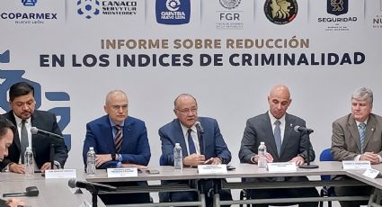 Gobierno asegura que delitos van a la baja en Nuevo León