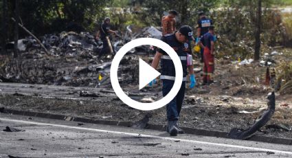 Avioneta en Malasia: Video del momento exacto en el que se estrella la aeronave