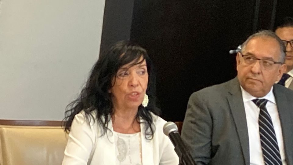 Nuria Fernández, titular del DIF.