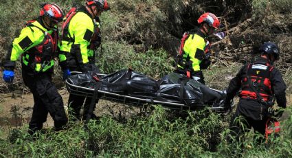 SRE e INM informan el hallazgo de un segundo cadáver por muro de boyas en Río Bravo