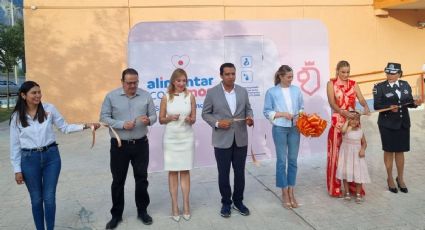 Inaugura Mariana Rodríguez primer lactario en Santa Catarina, NL