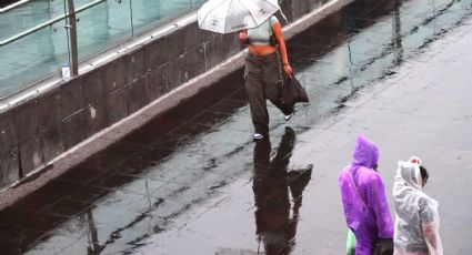 Lluvia constante en todas las alcaldías de la Ciudad de México