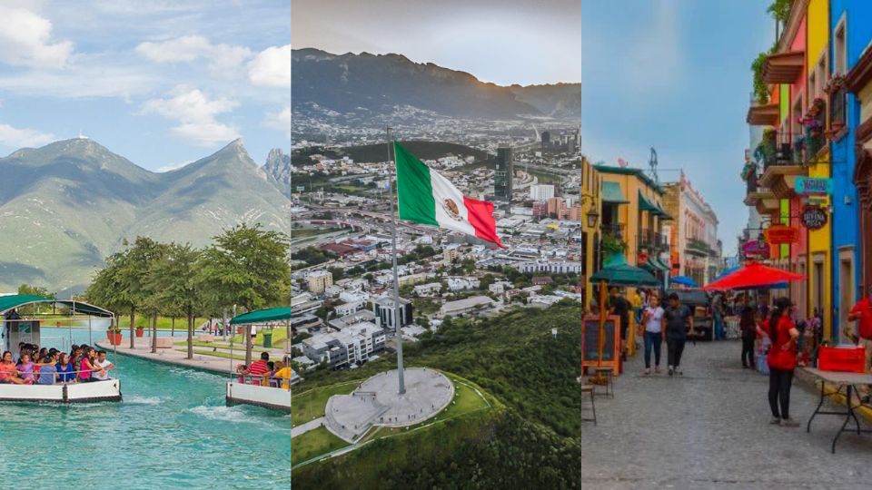 Cinco lugares turísticos de Monterrey.