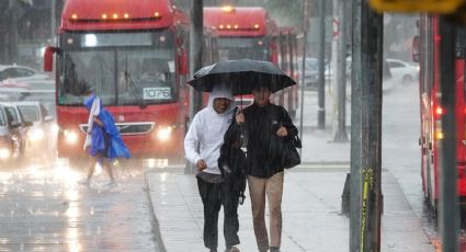 Lluvias y vientos fuertes en casi todo el país: CONAGUA