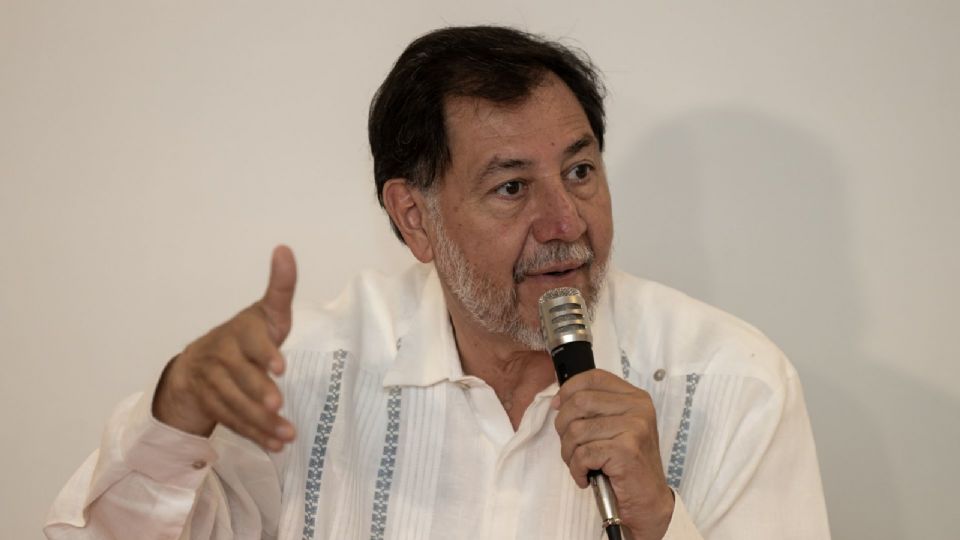 Gerardo Fernández Noroña, aspirante a la candidatura presidencial del PT.