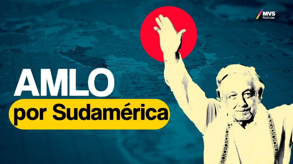 AMLO por Sudamérica