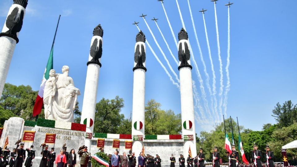 Se realizó la ceremonia conmemorativa al 176 Aniversario de la Gesta Heroica de los Niños Héroes.