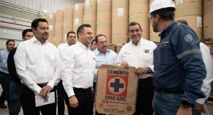 Sergio Salomón y Cooperativa La Cruz Azul inauguran planta de sacos en CYCNA de Oriente
