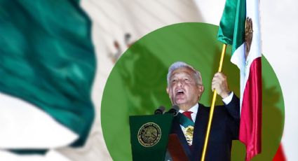 ¡Qué viva el amor y nuestros hermanos migrantes!, grita AMLO durante ceremonia de Independencia