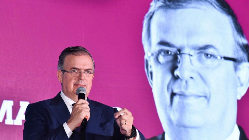 Marcelo Ebrard, ex titular de Relaciones Exteriores.