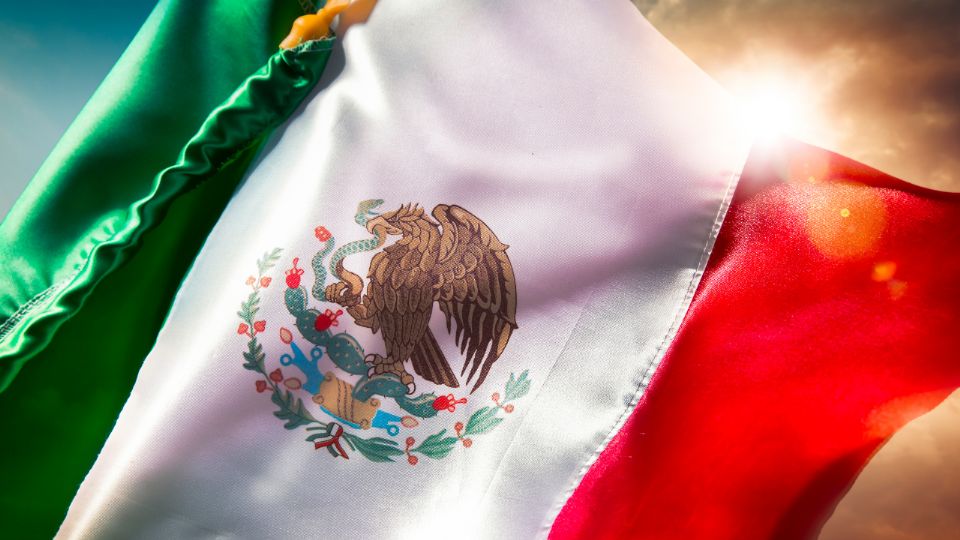 Bandera de México.