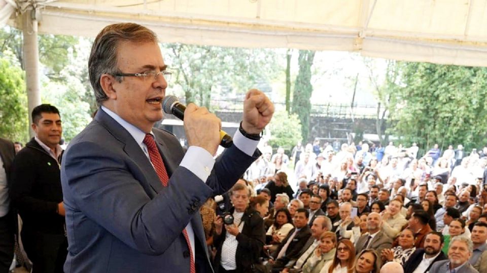 Marcelo Ebrard, ex titular de la SRE.