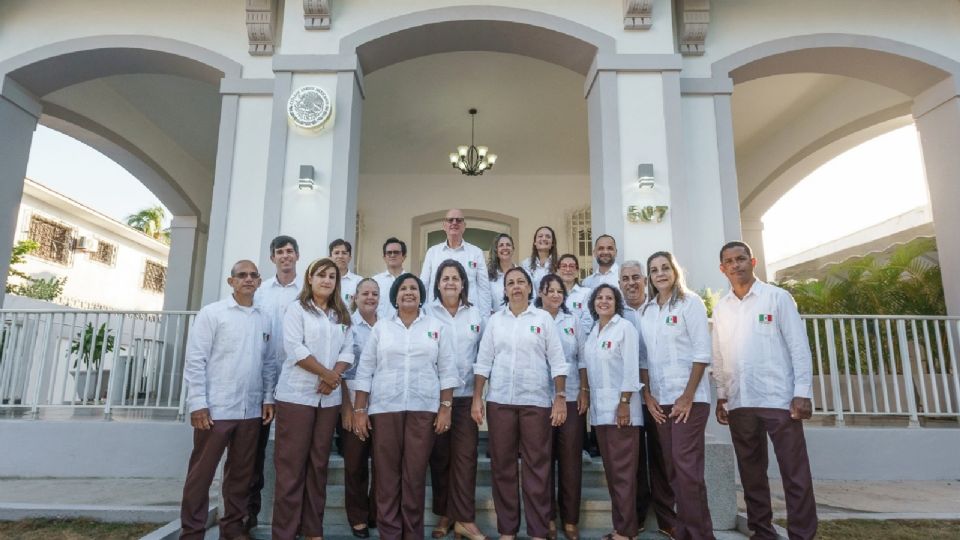 Consulado de México en La Habana.