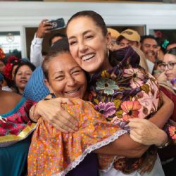 Claudia Sheinbaum llega a Tuxtla Gutiérrez para el encuentro 'La Esperanza Nos Une'