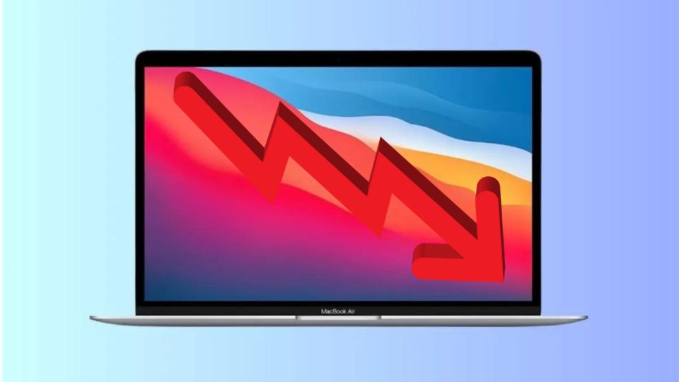 Cae precio del MacBook M1