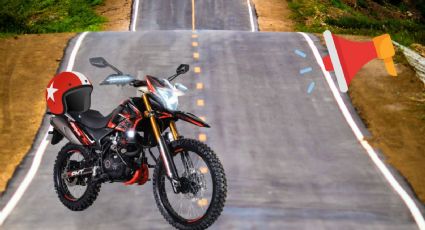 Motocicleta Vento Crossmax con descuento de 6 mil pesos y casco incluido en Coppel
