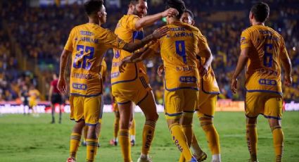 Tigres 'despluma' a los Gallos Blancos del Querétaro con goleada de 5-0